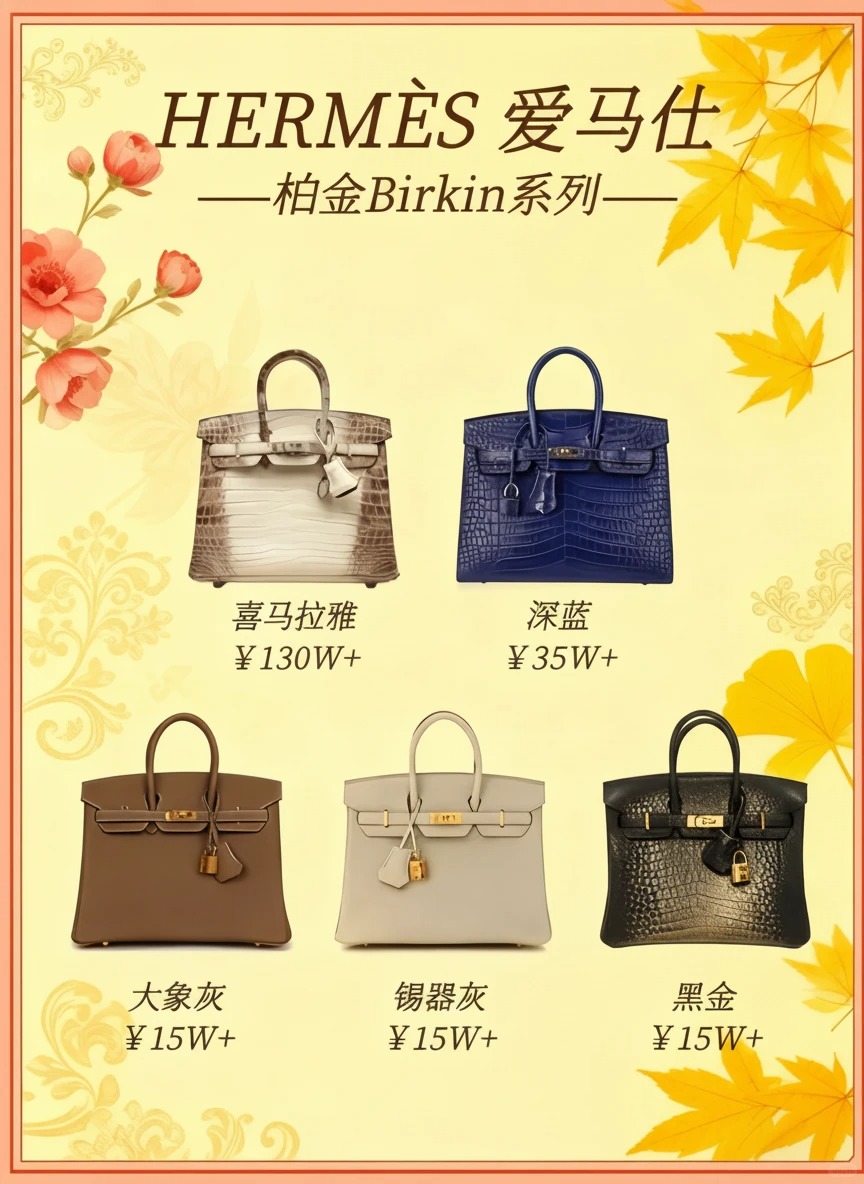 Selection of Hermes bags including Lindy and Picotin models